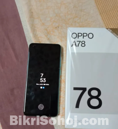 Oppo a78 8/256